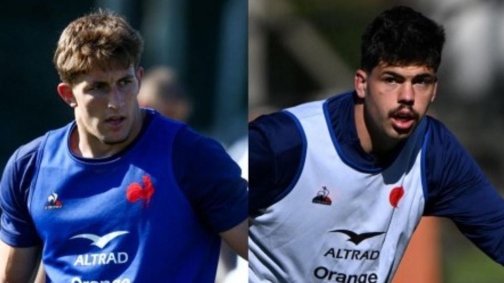 Oscar Jegou y Hugo Auradou, los rugbiers acusados.