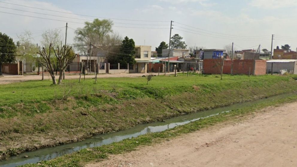 Acá, en este vecindario, fue hallado el cadáver de Carmelo Zalazar Navarro.