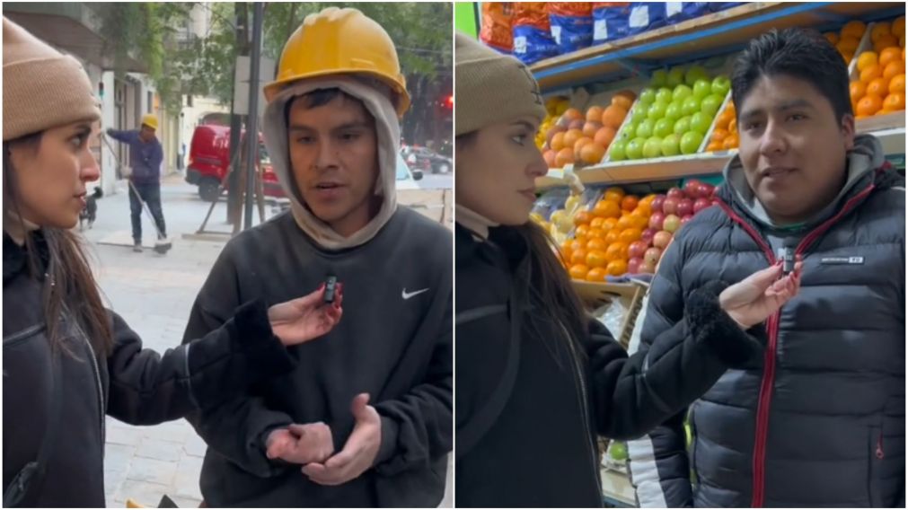 Consultó a diferentes personas cuánto ganaban por mes y la respuesta de un obrero la sorprendió.
