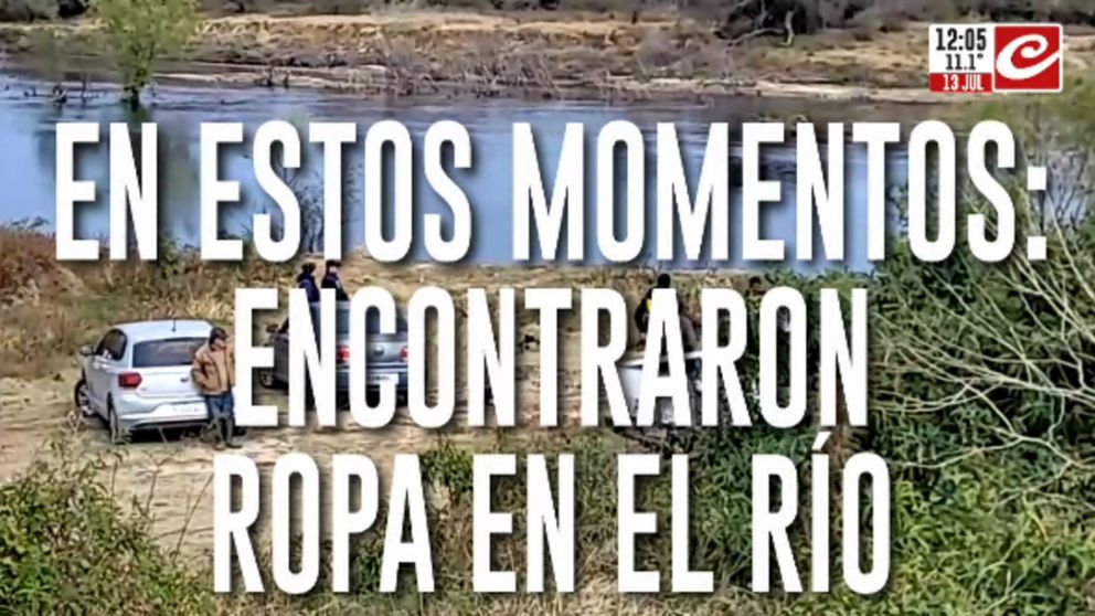 Caso Loan: encontraron ropa en el arroyo señalado por uno de los detenidos