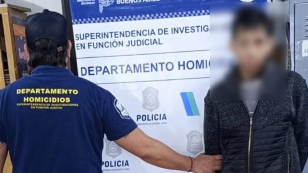 Este es el sujeto, de 20 años, que fue aprehendido por la muerte de la víctima.