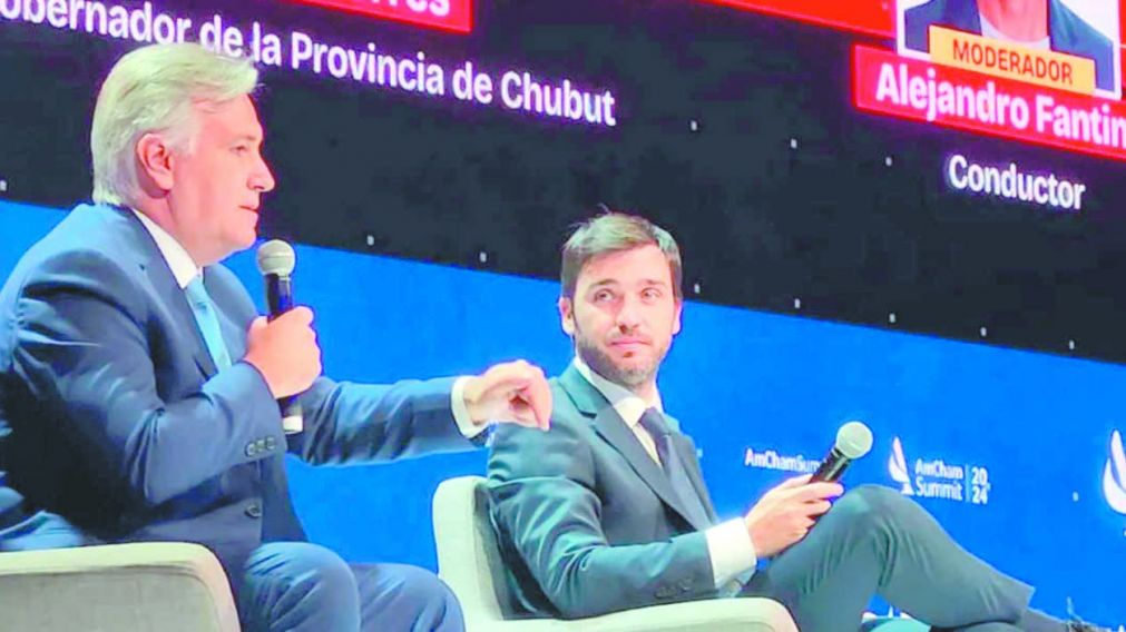 Martín Llaryora e Ignacio Torres, dos de los mandatarios que reclaman al Gobierno.