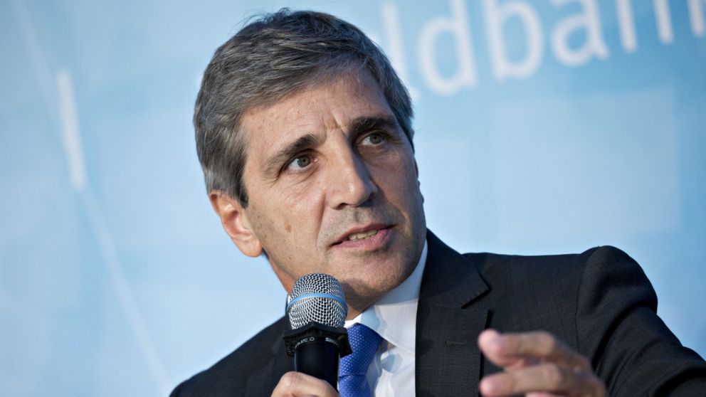 Luis Caputo, ministro de Economía de la Nación.