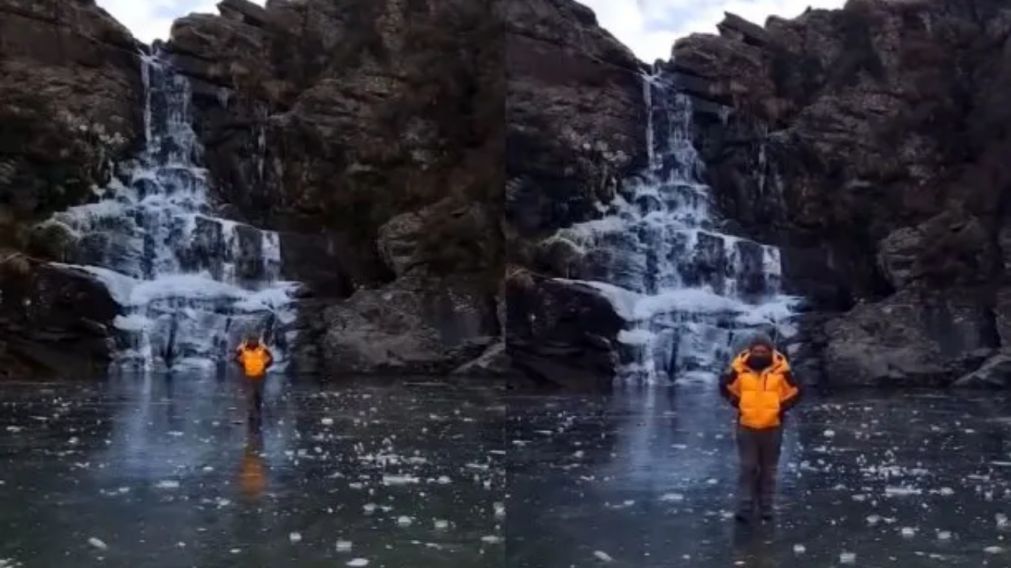 La impresionante cascada de 27 metros de altura está ubicada al sur de las Sierras Grandes, a pocos kilómetros del límite entre San Luis y Córdoba,