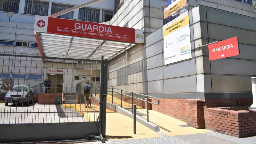 El Hospital Argerich está situado en el barrio de La Boca (Gentileza Gobierno porteño).