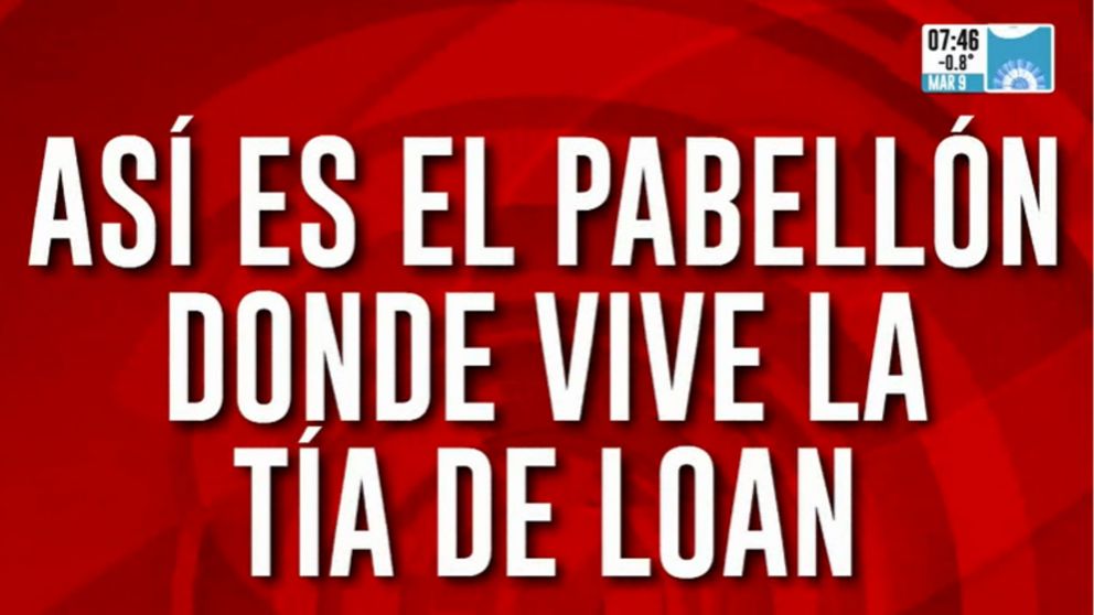 Casó Loan: así es el pabellón que habita la Laudelina en Ezeiza