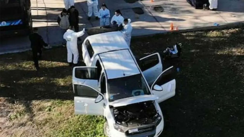 La pericia dio que el guardabarro dela camioneta había sangre humana.