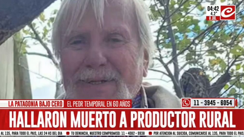Alerta roja por frío intenso en Santa Cruz: hay un muerto