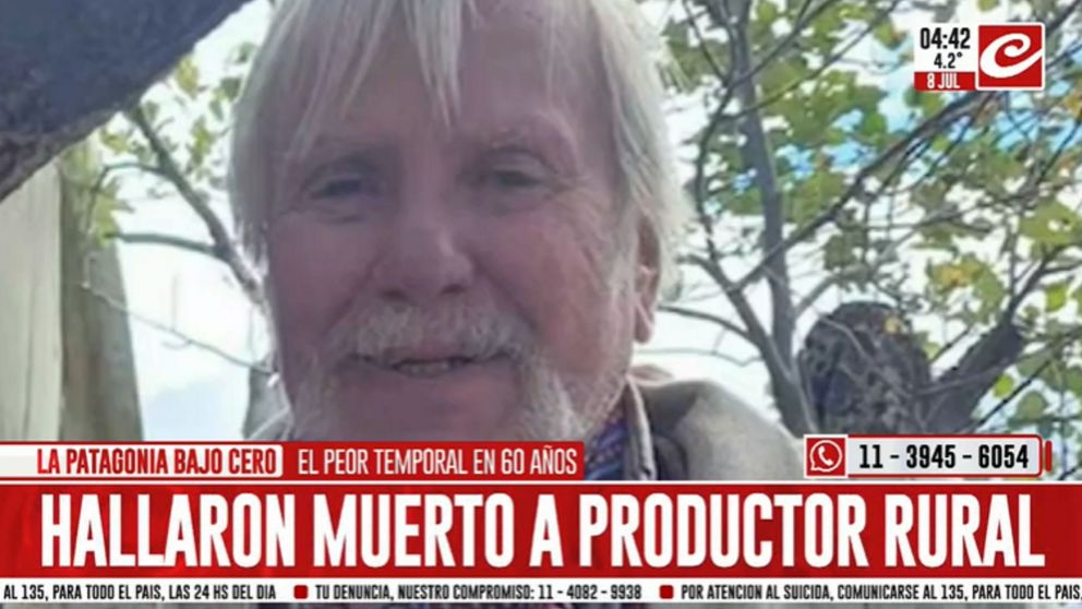 Alerta roja por frío intenso en Santa Cruz: hay un muerto
