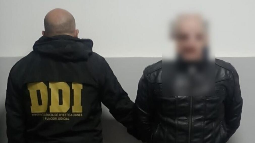 Este es el sujeto que fue aprehendido acusado del femicidio.