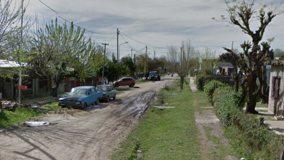 Acá, en este vecindario, se produjo la mortal agresión sufrida por Carlos Ricardo Gómez.