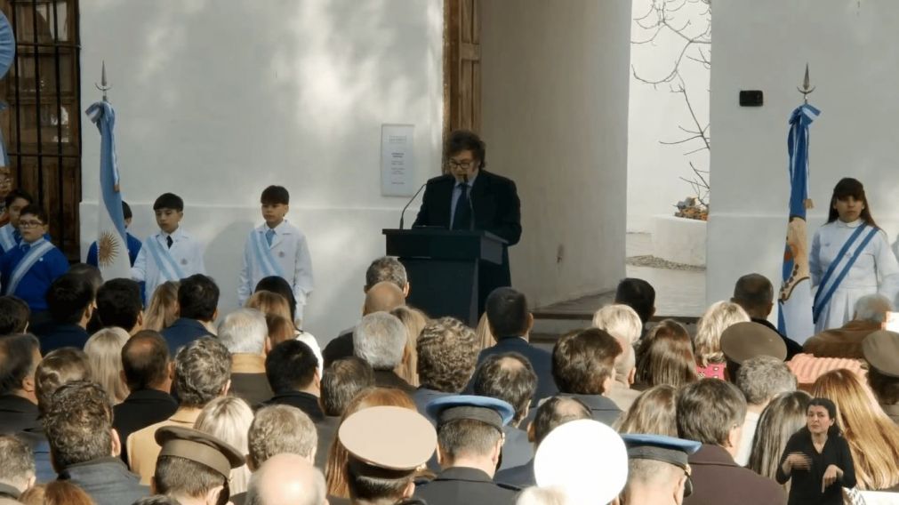 Javier Milei presentó el Plan de Alfabetización desde San Juan.