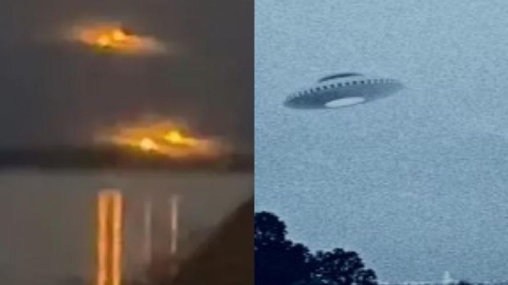 Los presuntos ovnis fueron filmados en Canadá.