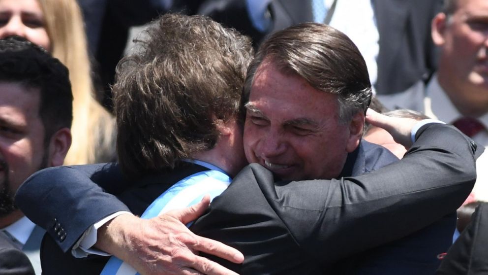 Milei compartirá un evento con Bolsonaro en Brasil en lugar de ir a la Cumbre de Presidentes del Mercosur