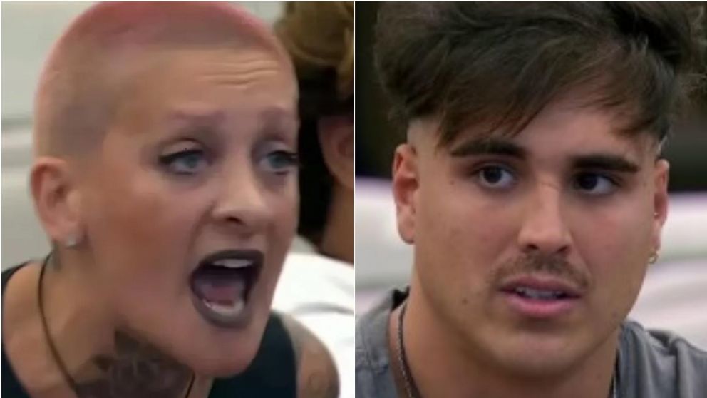 As� insult� Furia a Mauro en la tribuna de Gran Hermano.