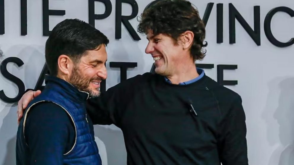 Pullaro y Louteau, juntos en Santa Fe.