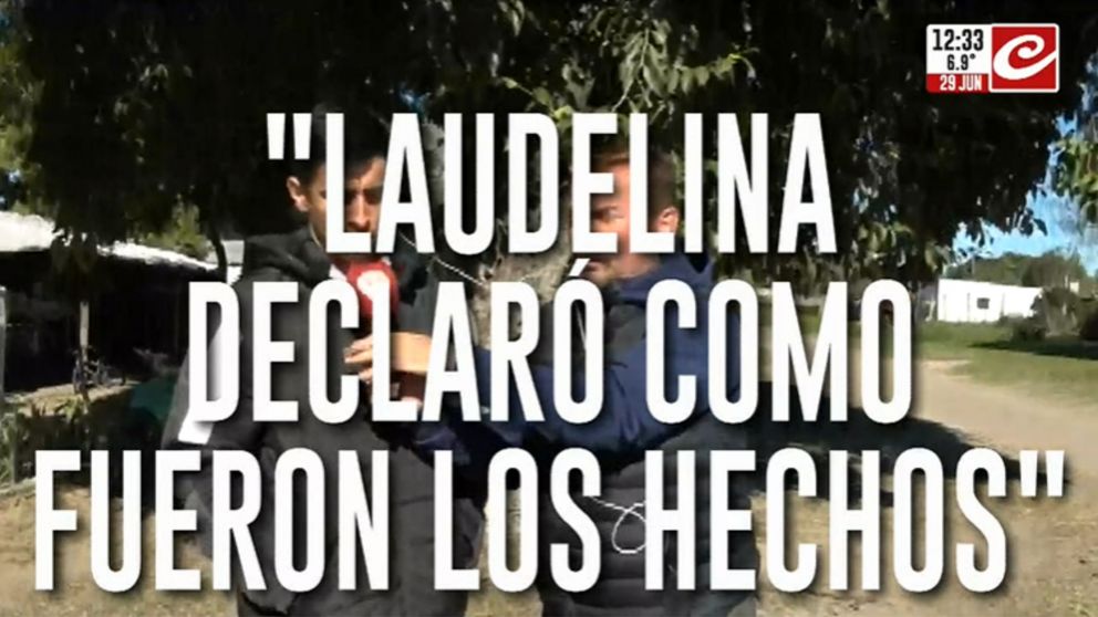 Gustavo Valdés: "Laudelina declaró cómo fueron los hechos"