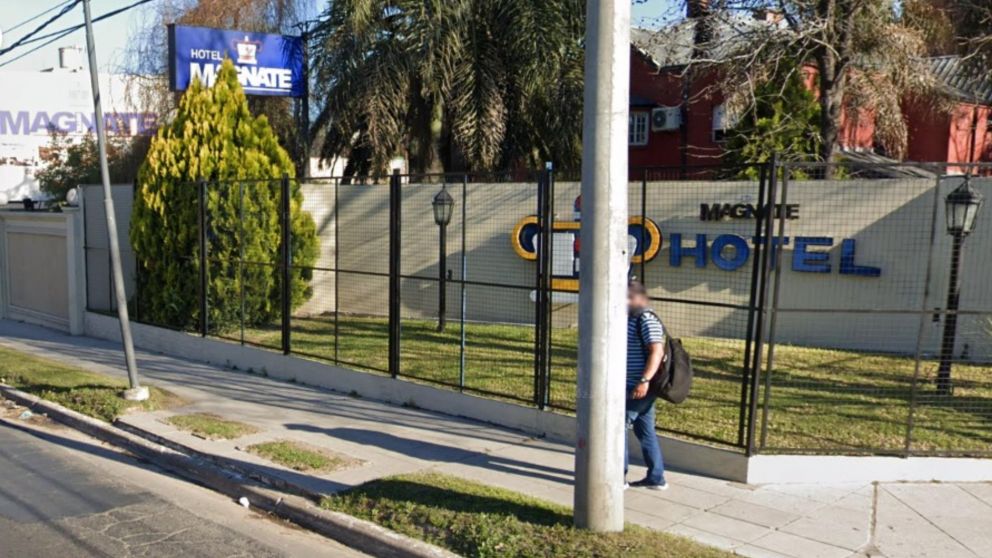 El hecho se produjo en el interior de este predio.