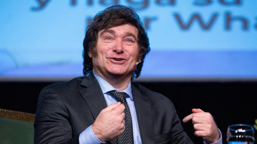 El presidente celebró públicamente la aprobación de la Ley Bases.