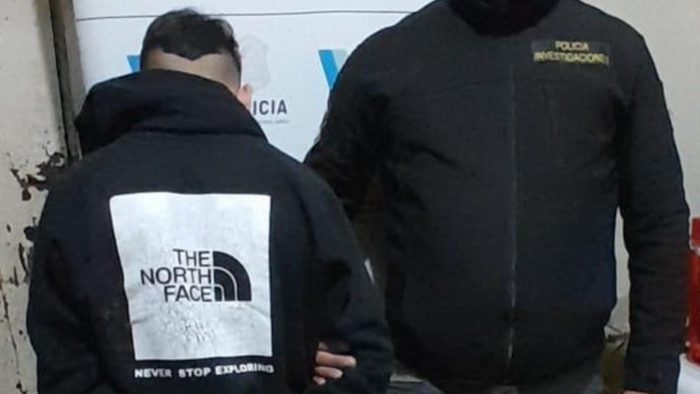 Este es el malviviente que fue capturado por los efectivos policiales.