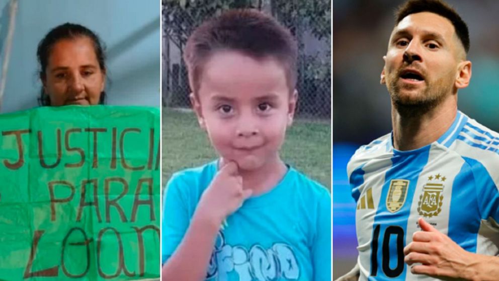 El desesperado pedido de la mamá de Loan Danilo Peña a Lionel Messi.
