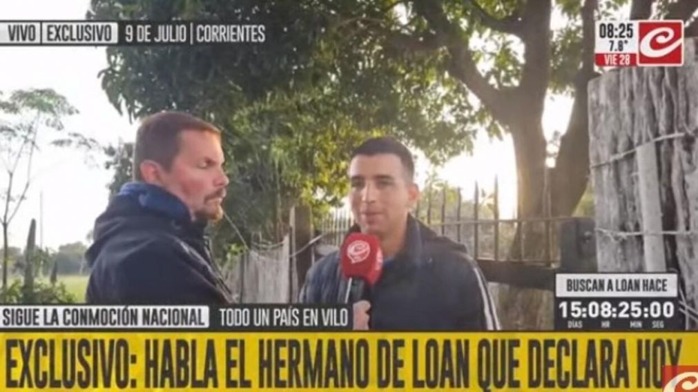 José, hermano de Loan, dialogó con Crónica HD.