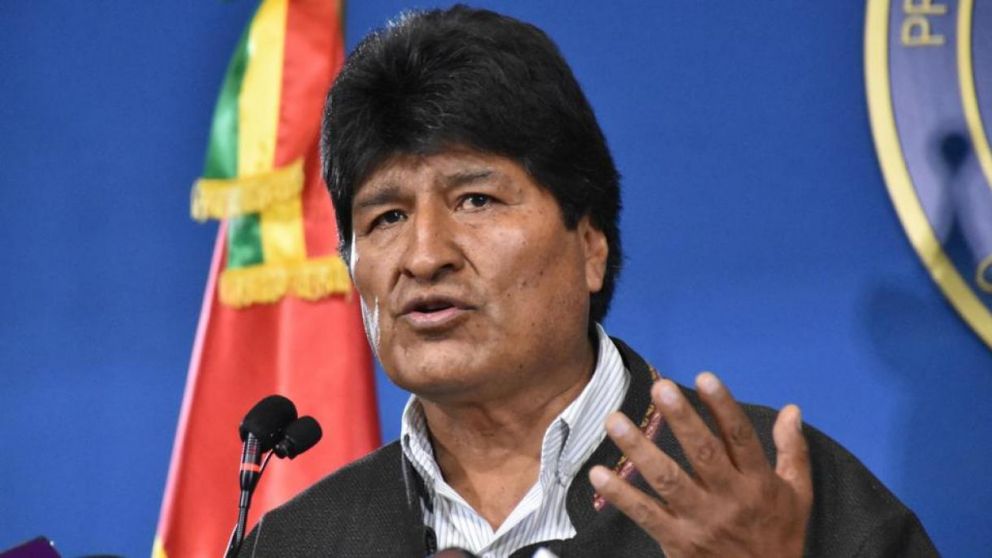 Evo Morales denunció golpe de Estado en Bolivia.