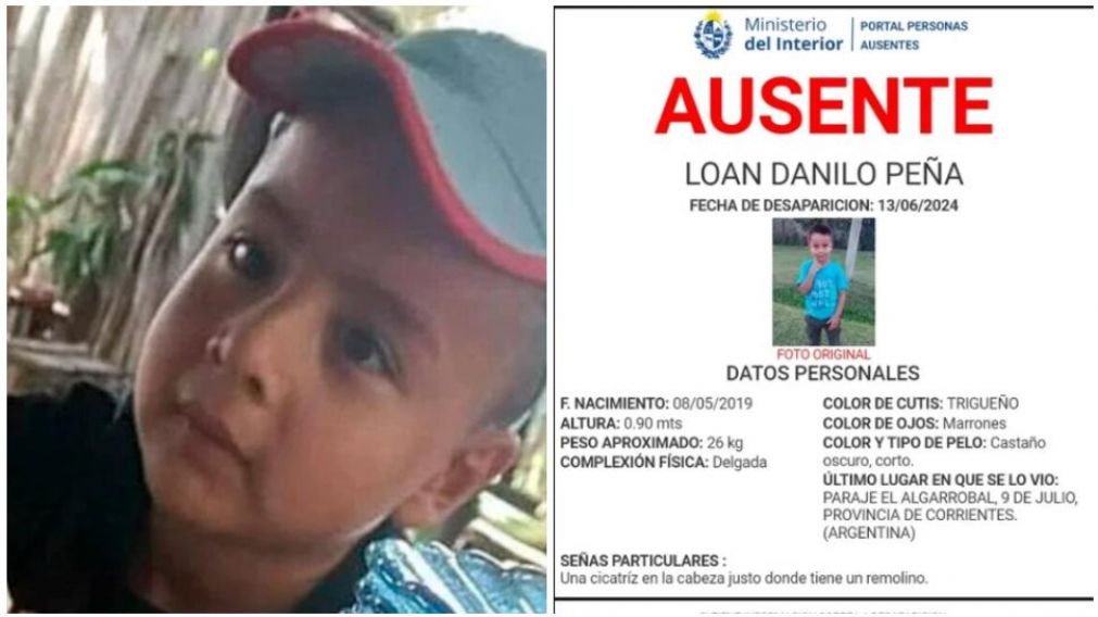 Loan Peña, es intensamente buscado desde hace 12 días.