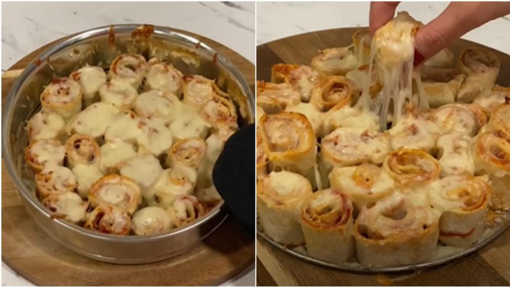 Receta de rollitos de pizza: práctica y fácil de hacer.