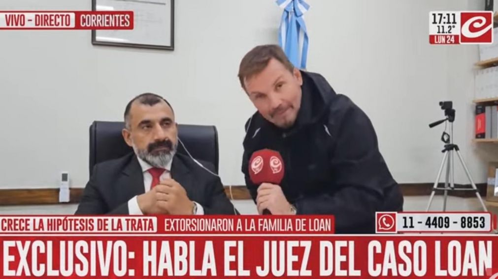 El juez Darío Ortíz habló en exclusiva con Crónica.