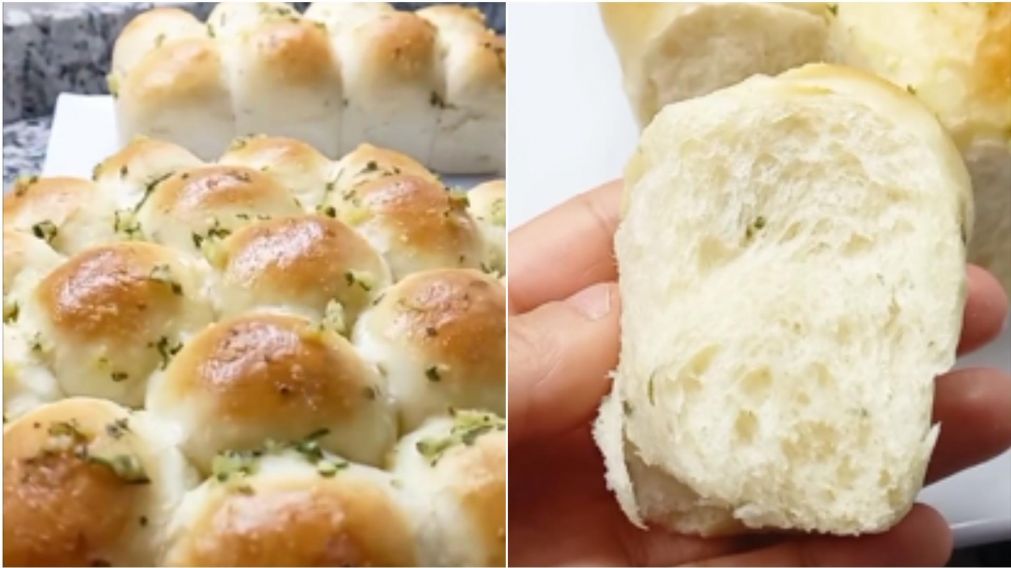 Receta de pancitos de ajo y albahaca: simple, pr�ctica y rendidora.