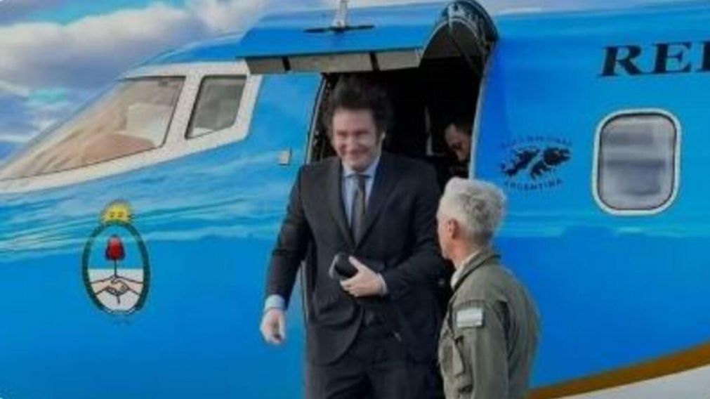 Javier Milei inicia su gira europea en España (Archivo).