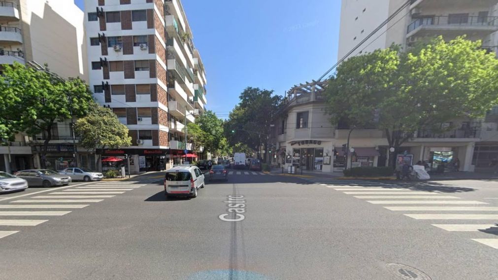 El hecho se produjo en la esquina de la avenida San Juan y Castro.
