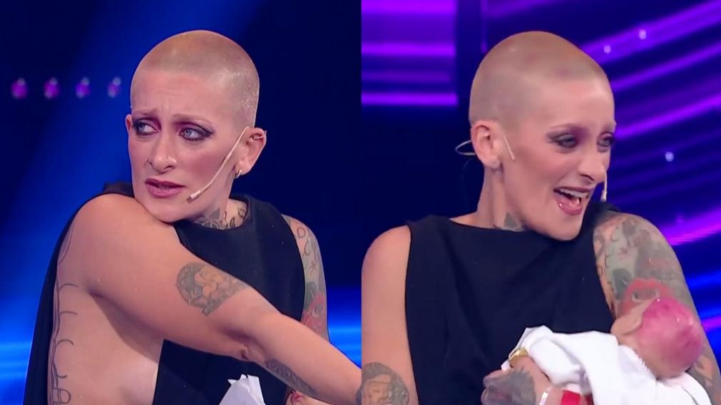 La reciente eliminada de Gran Hermano tuvo su mano a mano especial y su vestido la dejó expuesta ante todos (Captura).