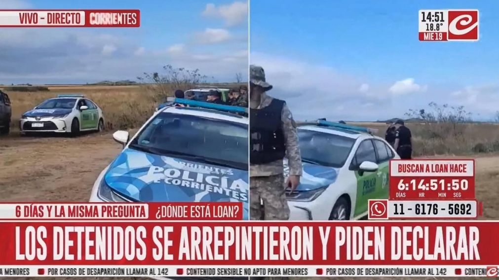 Continúa la intensa búsqueda de Loan.