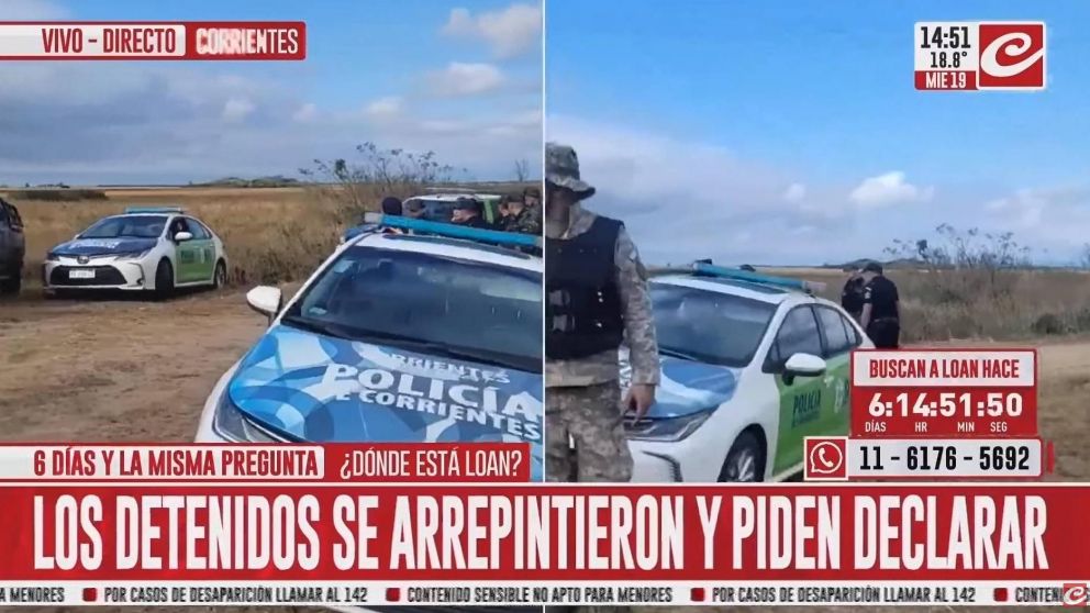 Continúa la intensa búsqueda de Loan.