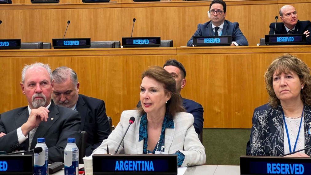 Diana Mondino afirmó ante la ONU que el Reino Unido ejerce "una ocupación ilegal de las Islas Malvinas"