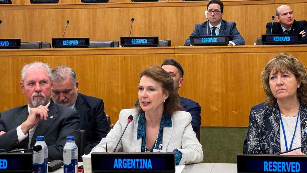 Diana Mondino afirmó ante la ONU que el Reino Unido ejerce "una ocupación ilegal de las Islas Malvinas"