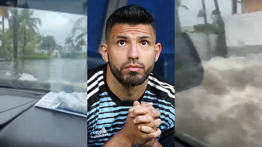 El ex futbolista grabó la situación para compartirlo en las redes sociales.
