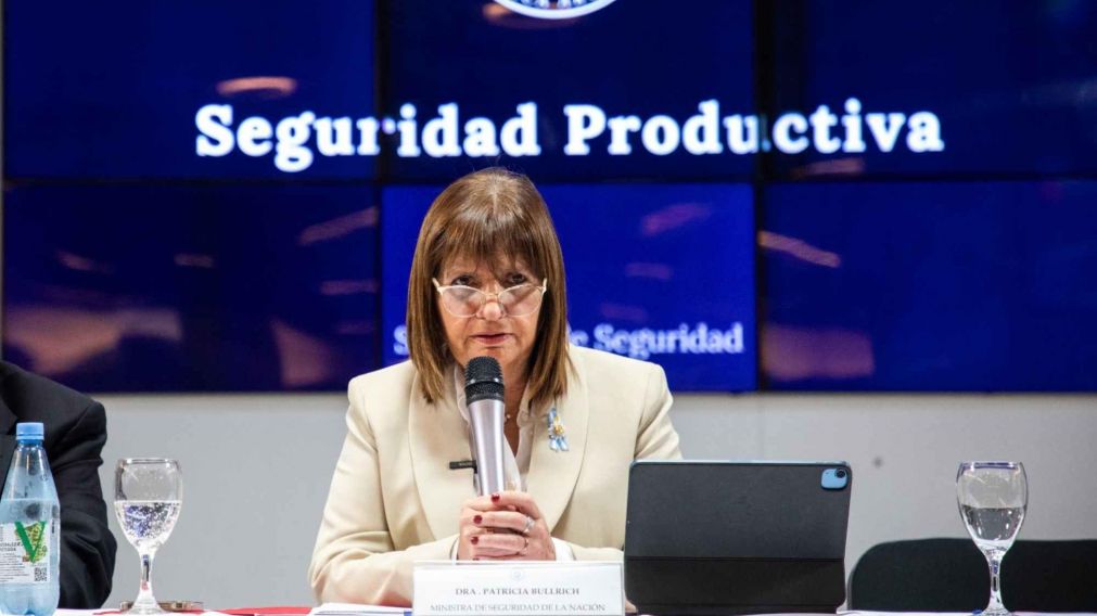 "Seguridad Productiva": Patricia Bullrrich encabezó el lanzamiento del programa