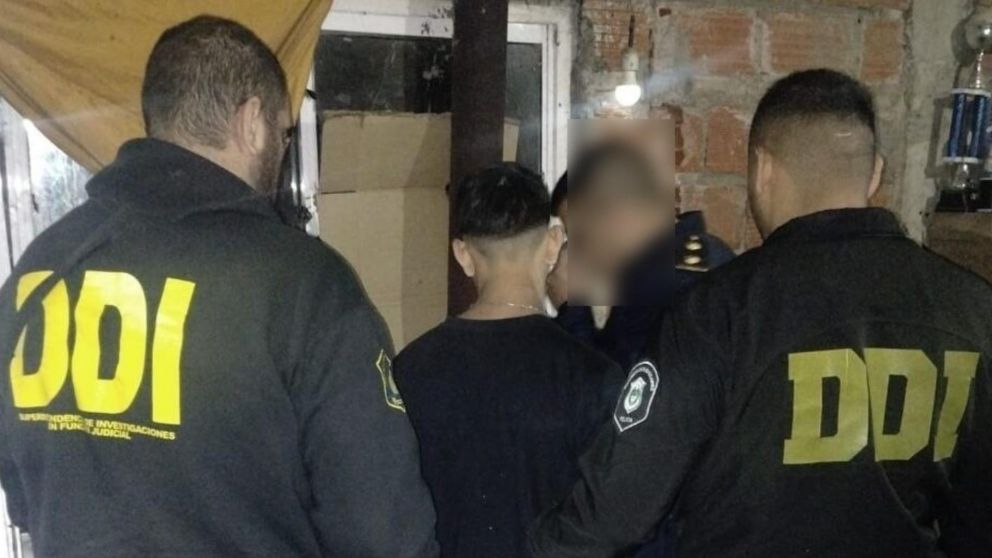 De esta manera culmin� aprehendido uno de los sujetos.