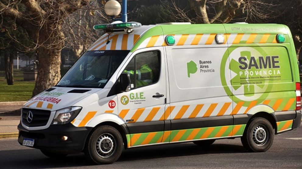 El SAME traslad� a los chicos al hospital.