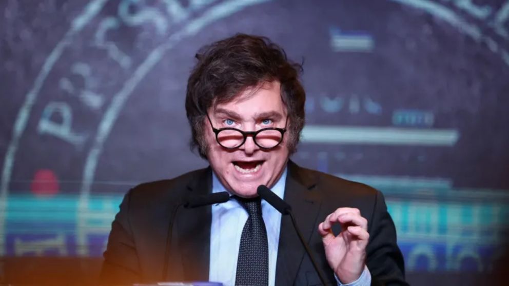 Javier Milei festejó el triunfo de la ultraderecha en las elecciones del Parlamento Europeo (Imagen ilustrativa).