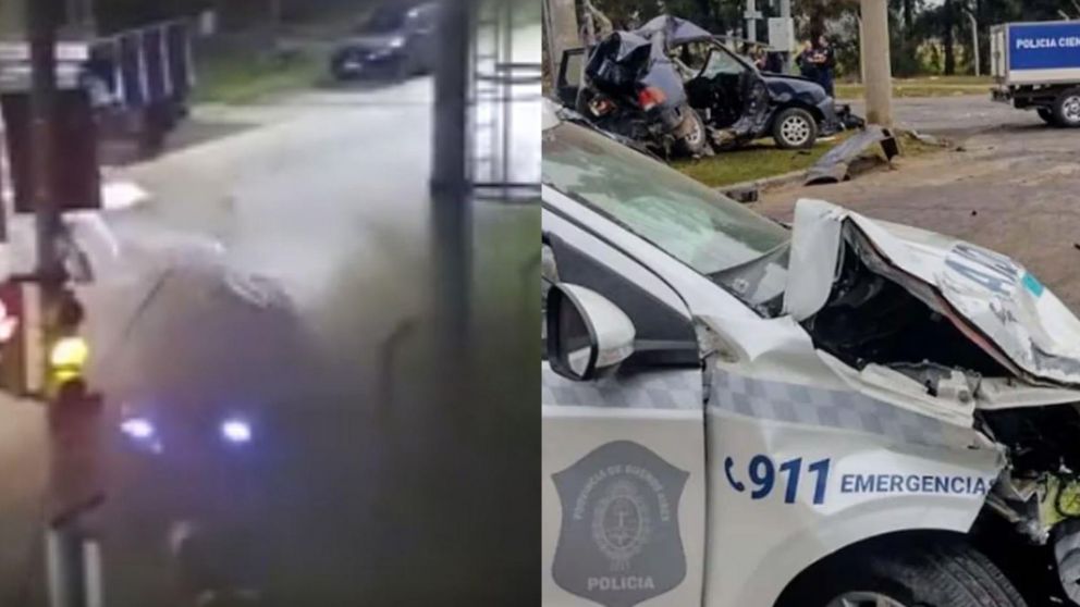 El oficial que falleció conducía el móvil y tenía 20 años.
