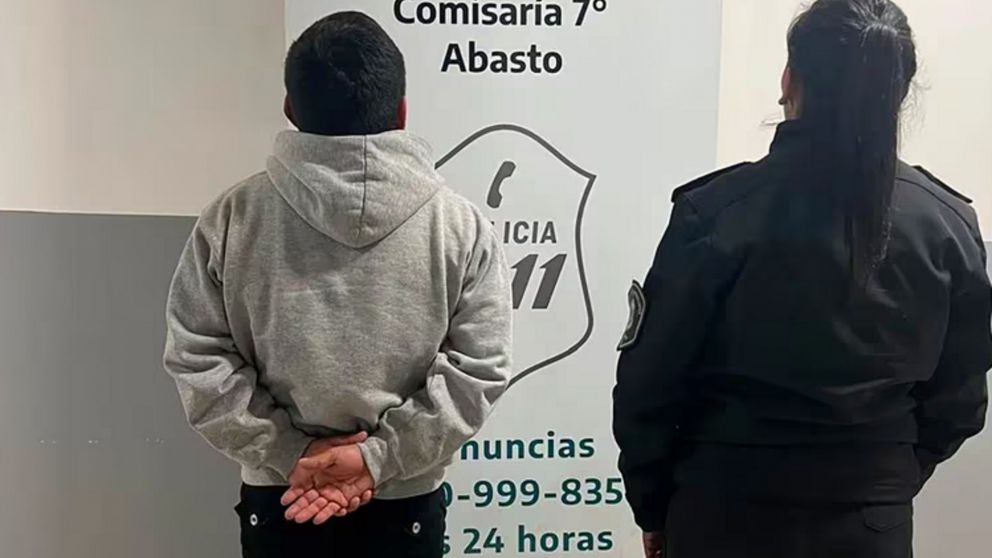 El hombre de 40 años quedó detenido.