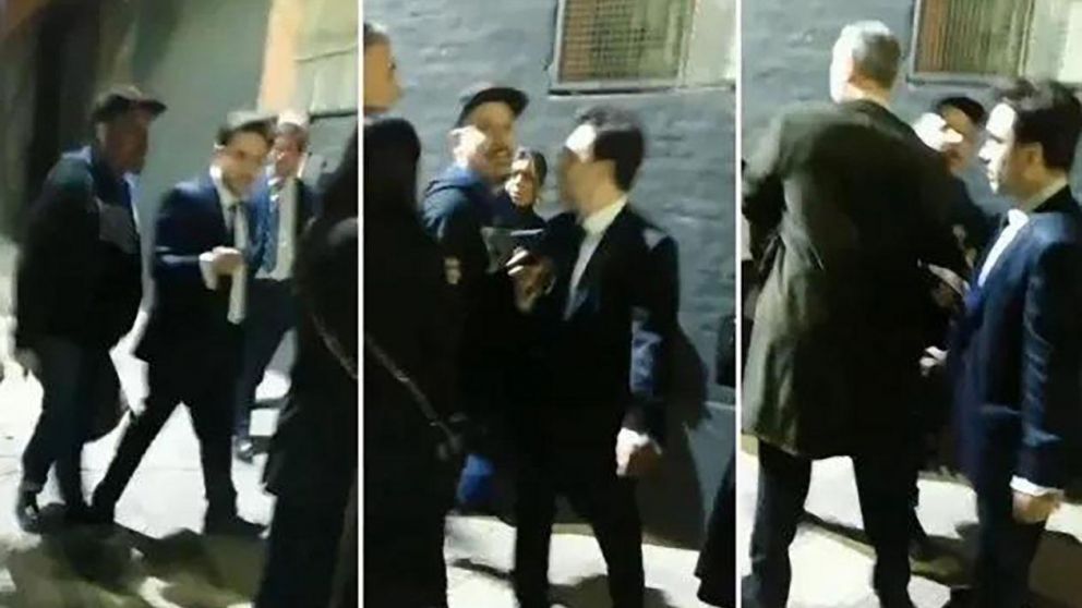 Agredieron y escupieron a Ramiro Marra en plena calle: el video