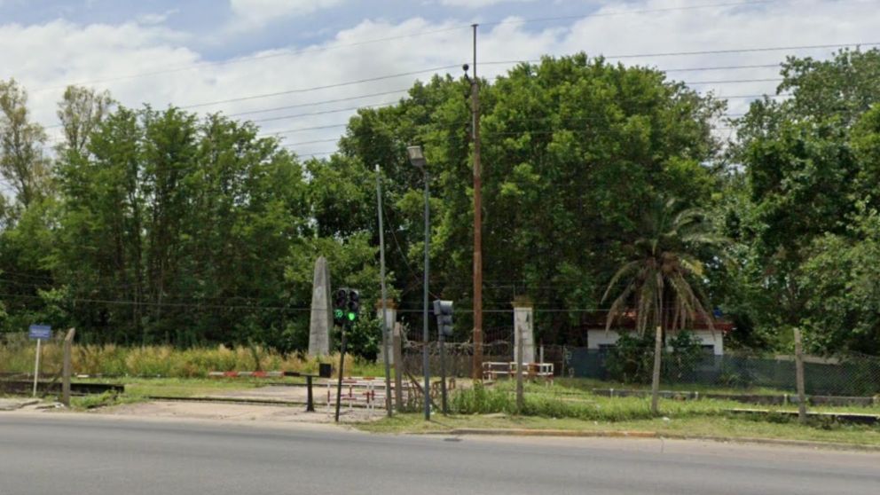 En este sector de la base castrense fue hallado el cadáver del muchacho.