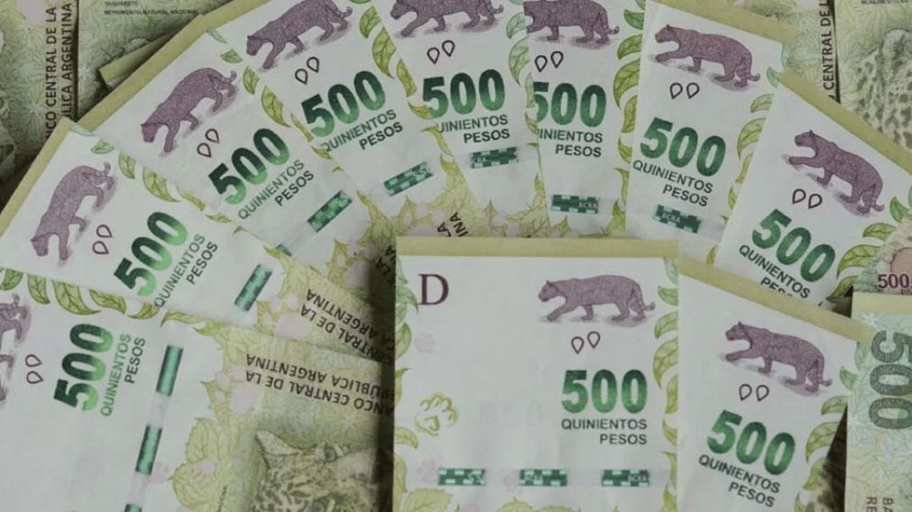 Este modelo de billete de $500 se vende a $150.000 (imagen ilustrativa)