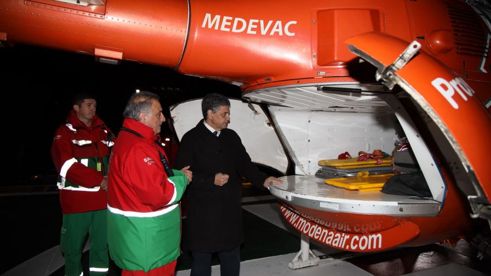 El SAME incorpora helicópteros nocturnos y podrá cubrir emergencias en menos de 4 minutos.