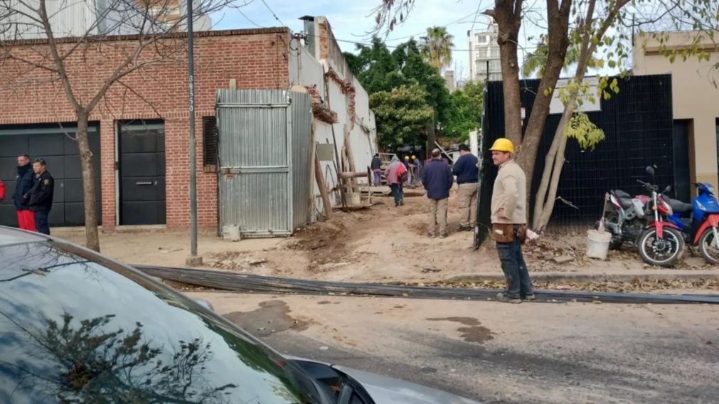La víctima fue llevada a un centro de salud y está fuera de peligro (Foto 0221).